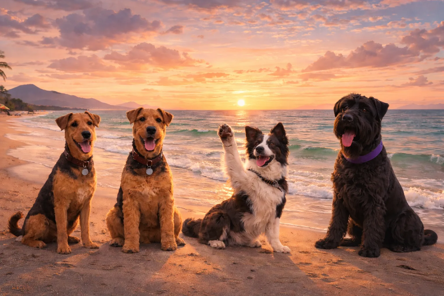 Dogs in hero banner