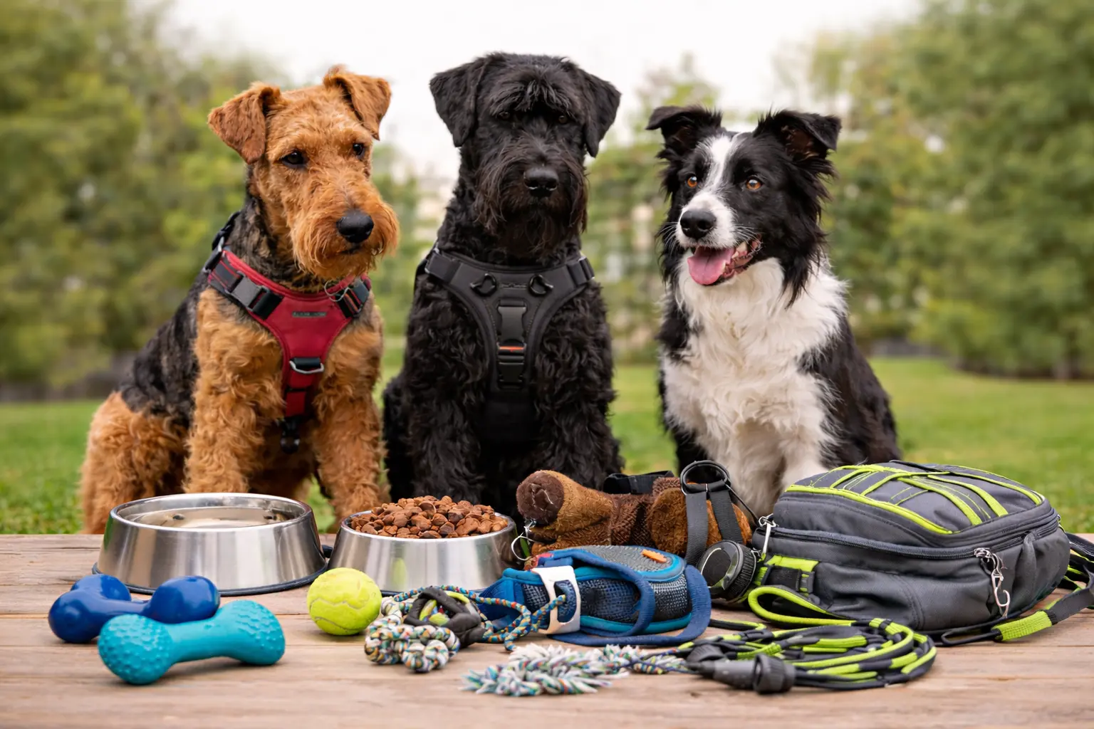 Curated dog gear collection