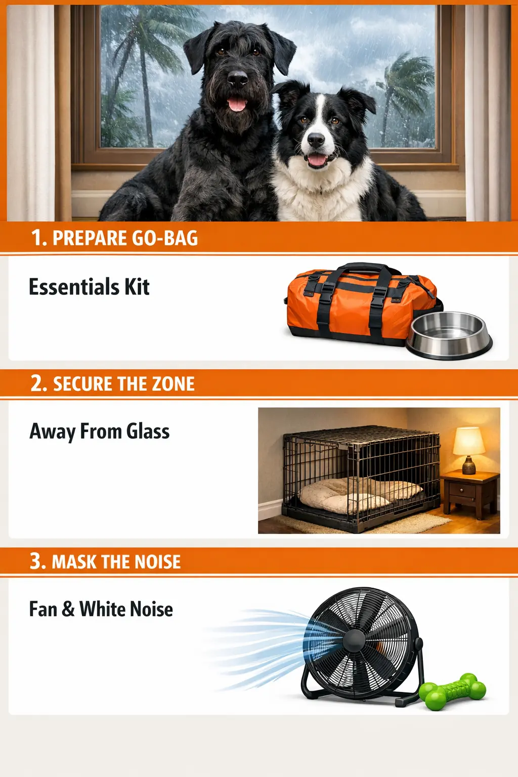 Storm Safety Blueprint Infographic