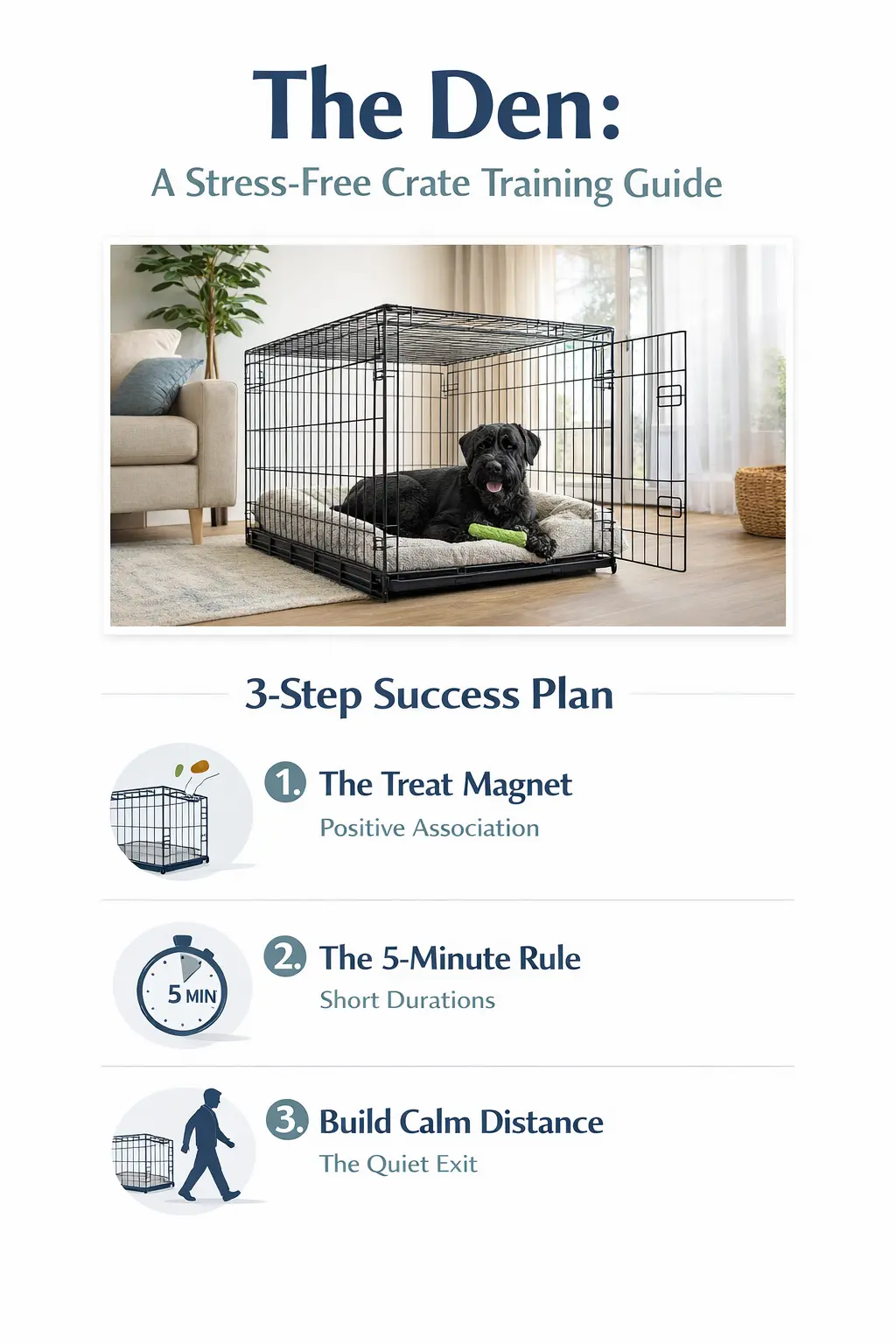 The Den: Stress-Free Crate Training